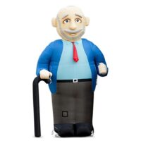 Opblaasbare Abraham (4,5 meter)