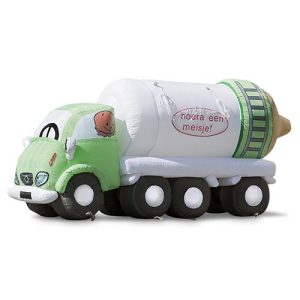 Opblaasbare Vrachtwagen met babyfles