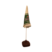 Parasol Heineken met voet (Ø 100cm)