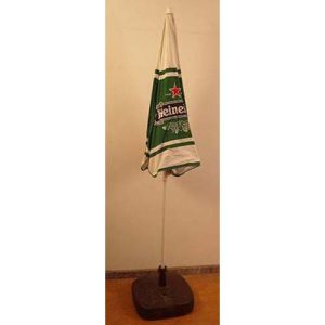 Parasol Heineken met voet (Ø 100cm)