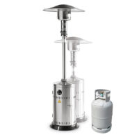 Patioheater (incl. gasfles)