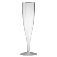 Polypropylene champagne glas 10cl (10 stuks)