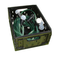 Prikkabel 10 meter wit LED