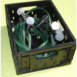 Prikkabel 10 meter wit LED