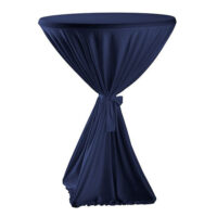 Statafelrok met strik marineblauw (excl. statafel)
