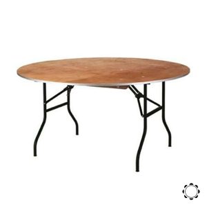 Ronde houten tafel Ø 155cm