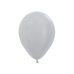 Sempertex ballonnen 481 Satin Silver 30cm (50 stuks)