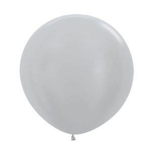 Sempertex ballonnen 481 Satin Silver 61cm (10 stuks)