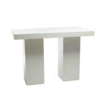 Statafel hout 160x80cm wit