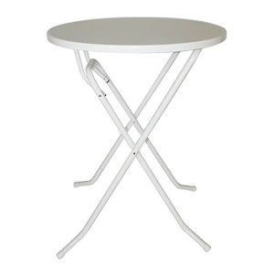 Statafel Ø 85cm wit
