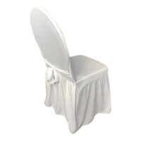 Conferentiestoel met witte hoes