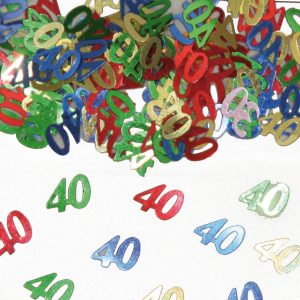 Tafeldecoratie 40 jaar