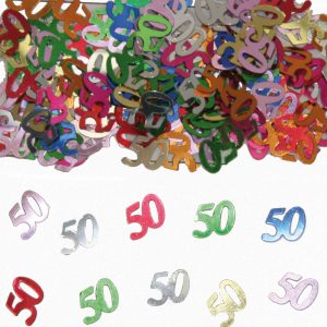 Tafeldecoratie 50 jaar