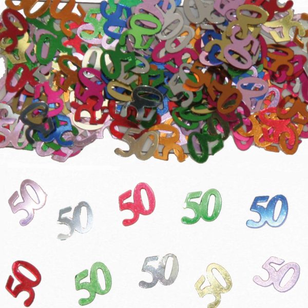 Tafeldecoratie 50 jaar