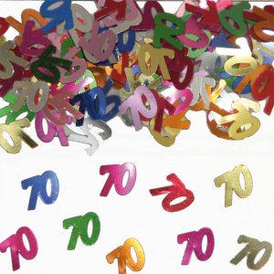 Tafeldecoratie 70 jaar