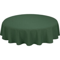 Tafelkleed Ø 180cm donkergroen