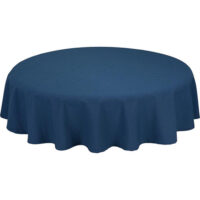Tafelkleed Ø 140cm marineblauw