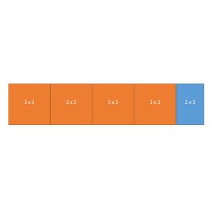 Easy-up tent 3 x14 mtr wit/zwart (brandvertragend) [incl. op- en afbouw]