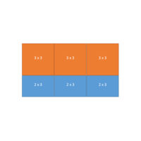 Easy-up tent 5 x 9 mtr wit/zwart (brandvertragend) [incl. op- en afbouw]