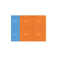 Easy-up tent 6 x 8 mtr wit/zwart (brandvertragend) [incl. op- en afbouw]