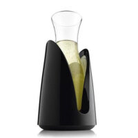 Vacuvin glazen karaf in snelkoeler