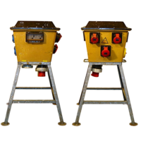 Krachtstroomverdeler 380V 63A geel