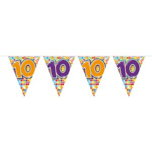 Vlaggenlijn 10 jaar blocks