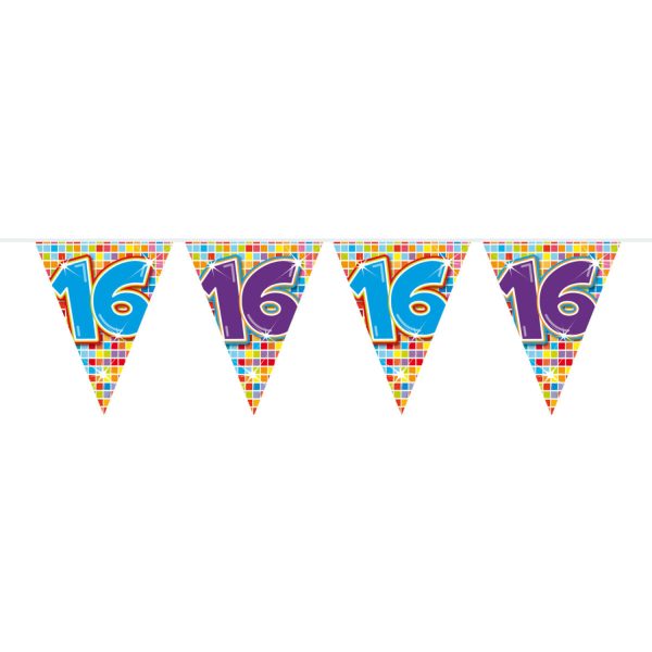 Vlaggenlijn 16 jaar blocks