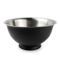 Champagne bowl Ø 39cm zwart