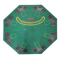 Blackjackbord met fiches