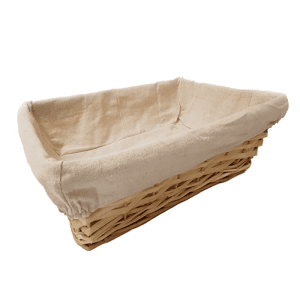 Broodmandje riet 23x23cm