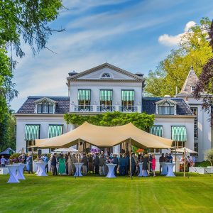 Stretchtent 9x12mtr [incl. op- en afbouw]