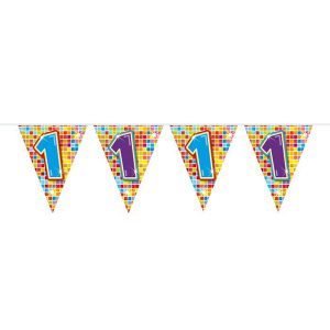 Vlaggenlijn 1 jaar blocks