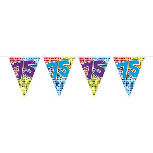 Vlaggenlijn 75 jaar blocks (3 mtr)