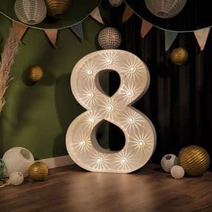 Lichtcijfer 8