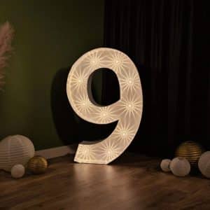 Lichtcijfer 9
