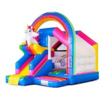 Springkussen Midi Unicorn 2 [zelf op- en afbouw]