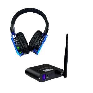Silent Disco set:  25 koptelefoons + 1 zender