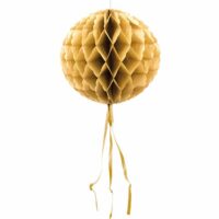 Honeycomb Bol Goud 30cm