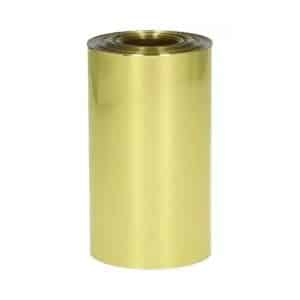 Openingslint PVC metallic goud 10cm p/mtr