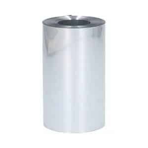 Openingslint PVC metallic zilver 10cm p/mtr