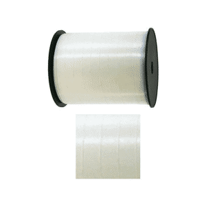 Wit lint 5mm p/mtr