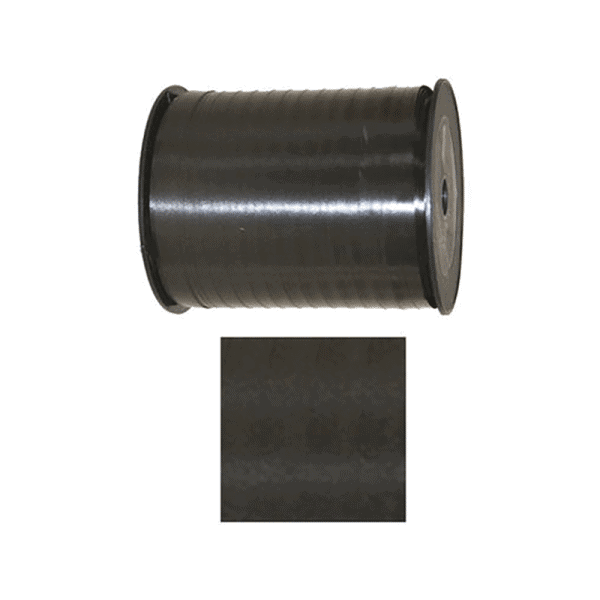 Zwart lint 5mm p/mtr