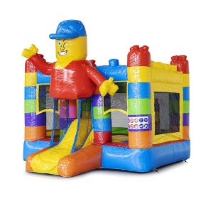 Springkussen Bouncy Lego [zelf op- en afbouw]