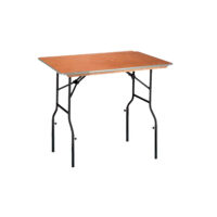 Houten inklaptafel verhoogd 120x76cm
