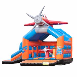 Springkussen Planes [zelf op- en afbouw]