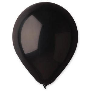 Gemar standaard Black latex ballonnen 28cm (10 stuks)