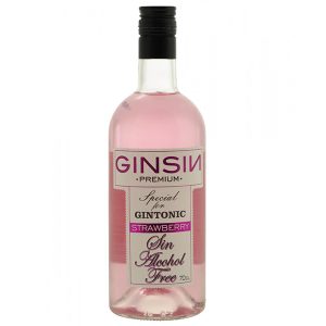 GinSin Strawberry 700ml 0.0% ALC