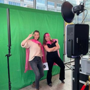 Greenscreen achtergrond (tbv Photobooth's)