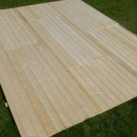 Vlondervloer tbv stretchtenten per m2